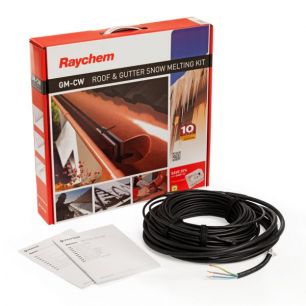 Греющий кабель для систем антиобледенения кровли и водостоков Raychem GM-2CW  70м