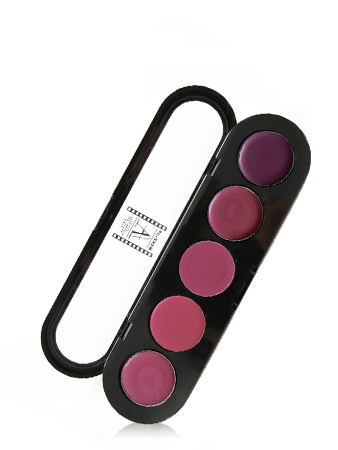 Make-Up Atelier Paris Lipsticks Palette 19 Pink violet Палитра помад из 5 цветов №19 фиолетовая