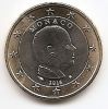1 евро Монако 2016 регулярная UNC