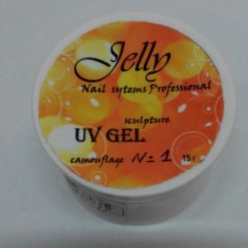 Гель желе Gelly LED UV GEL камуфляж №1 (15г)