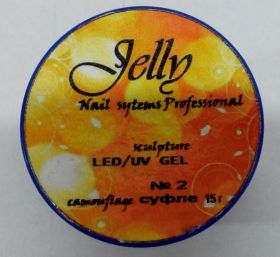 Гель желе Gelly LED UV GEL камуфляж №2 (15г)