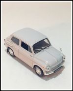 Модель автомобиля ЗАЗ-965А Запорожец из серии "Автолегенды СССР"