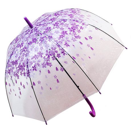 Зонт Цветы фиолетовые