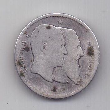 1 франк 1830 -1880 г. Бельгия (редкость)