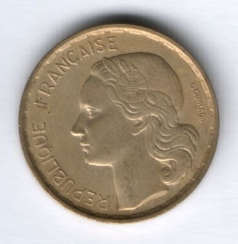 20 франков 1952 г. Франция