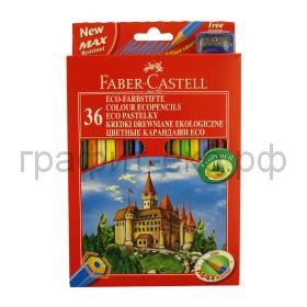 Карандаши цв.36цв.Faber-Castell ECO Замок 120136