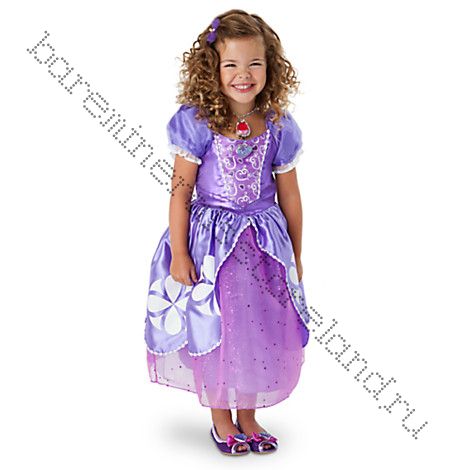 Платье костюм принцессы Софии 116 см 5/6 лет