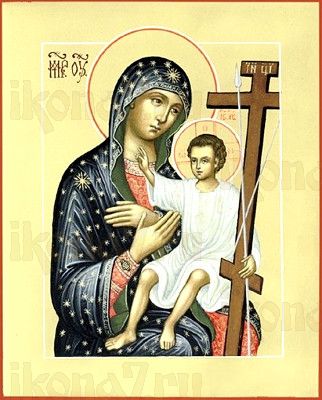 Новоникитская икона Божией Матери (рукописная)