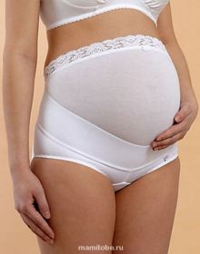 Бандаж-трусики для беременных (0141), белый