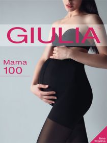 Колготки для беременных 100den, nero (GIULIA MAMA 100)