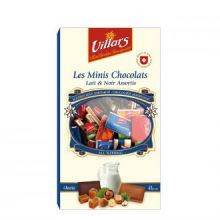 Набор шоколада Villars ассорти мини шоколадок: горький и молочный 4 видов - 250 г (Швейцария)