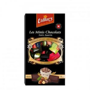 Набор мини шоколадок Villars Les Minis Chocolats Noirs Assortis - 250 г (Швейцария)