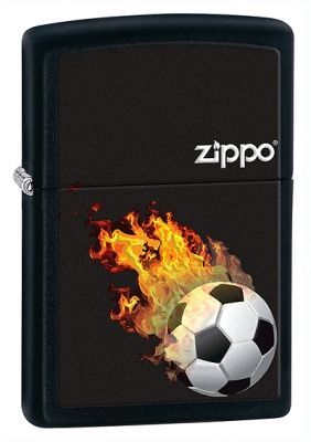 Зажигалка ZIPPO Classic с покрытием Black Matte, латунь/сталь, чёрная, матовая, 28302