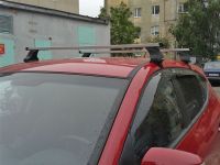 Багажник на крышу Hyundai Creta, Атлант, прямоугольные дуги