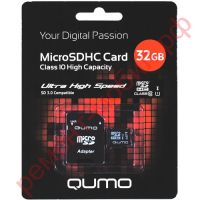Карта памяти QUMO MicroSD 32 Гб