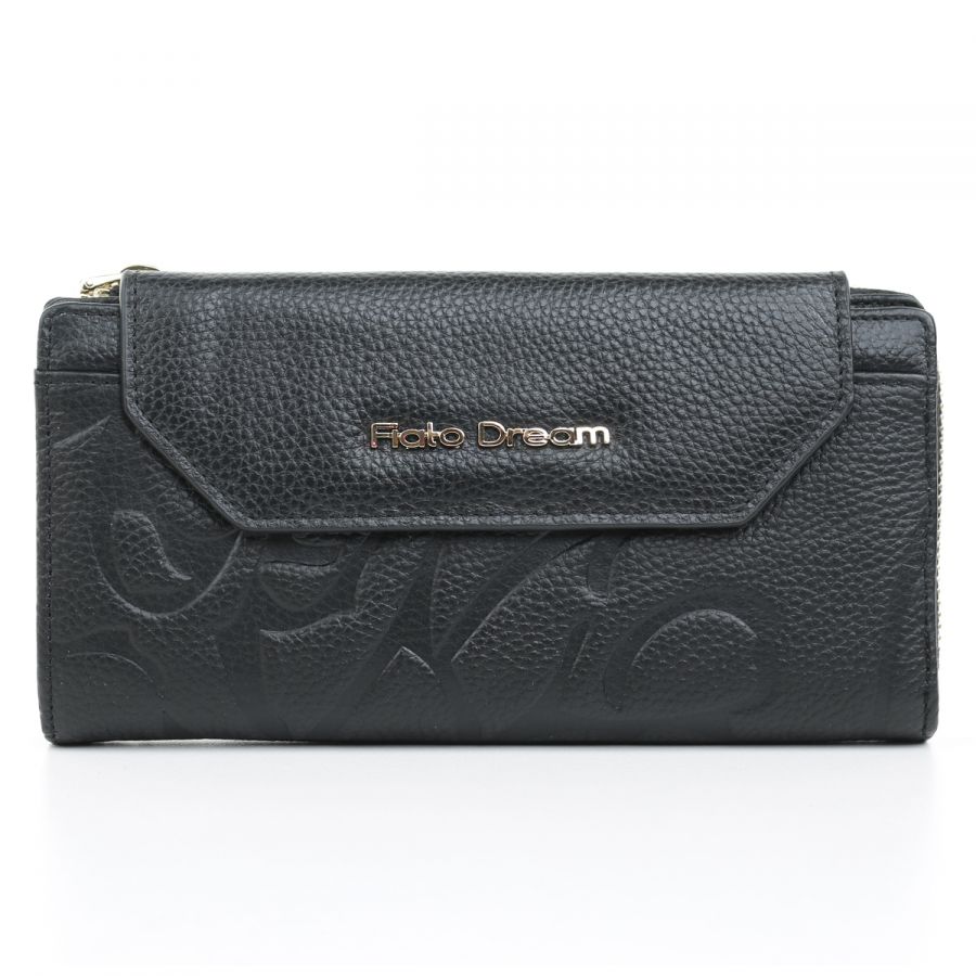 Чёрный кошелёк Fiato Dream п326-d131275