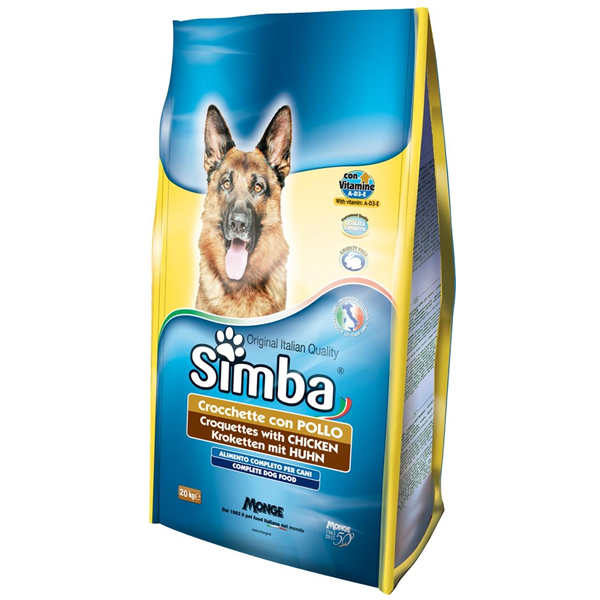 Корм сухой SIMBA Dog для собак всех пород с курицей 4кг
