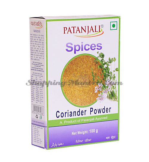 Кориандр молотый Патанджали Аюрведа (Divya Patanjali Aarogya Spices Coriander Powder)