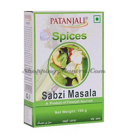 Сабжи Масала смесь специй для овощных блюд Патанджали (Divya Patanjali Aarogya Sabji Masala)