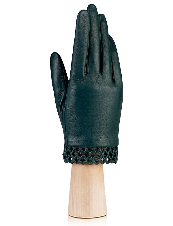 Женские перчатки с плетеной манжетой ELEGANZZA GR01-00014245