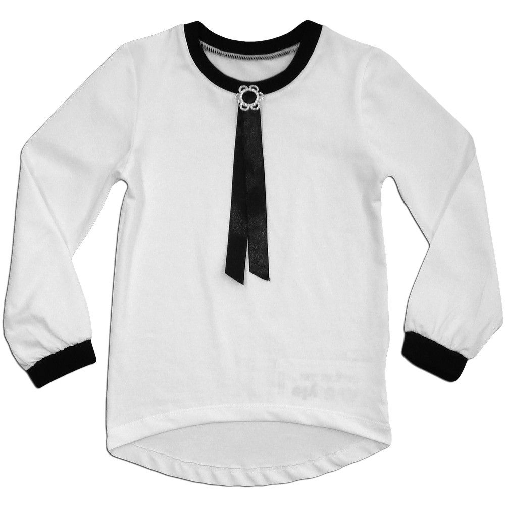 Блуза для девочки Контраст
