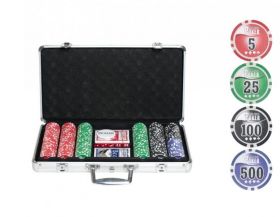 Набор для покера 300 фишек (11,5ГР.), с номиналом
