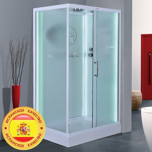 Душевая кабина Esbano ES-L129CKR с LED освещением