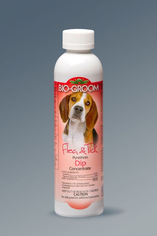 ​Bio-Groom Flea & Tick Pyrethrin Dip. Ополаскиватель от блох для собак