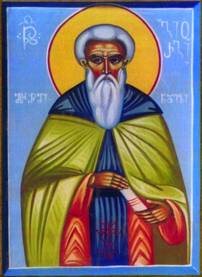 Икона Георгий Иверский (рукописная)