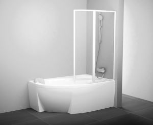 Шторка на ванну Ravak VSK2 Rosa 140 R/L рейн
