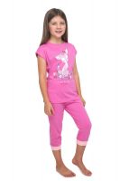 Пижама розовая для девочки Клевер 761613