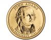 2-й президент США Джон Адамс (1797-1801) 1 доллар США 2007 Монетный двор Р