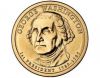 1-й президент США Джордж Вашингтон (1789-1797) 1 доллар США 2007 Монетный двор D