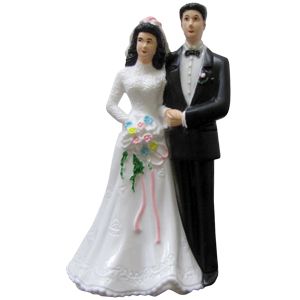 Жених и невеста фигурка на торт