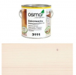 Цветное масло OSMO DWT OSMO Dekorwachs Transparente Tone 3111 белое 2,5 л