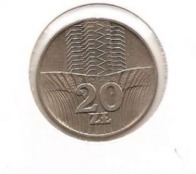 20 злотых Польша 1974