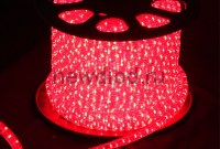 Дюралайт LED Красный, квадратный, 3-жилы