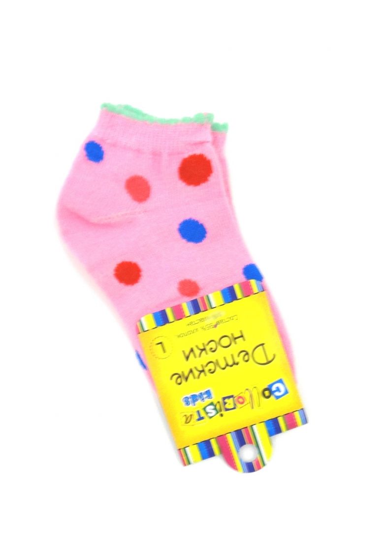 Носки для девочки Разноцветный горох