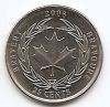 Медаль за храбрость 25 центов Канада 2006