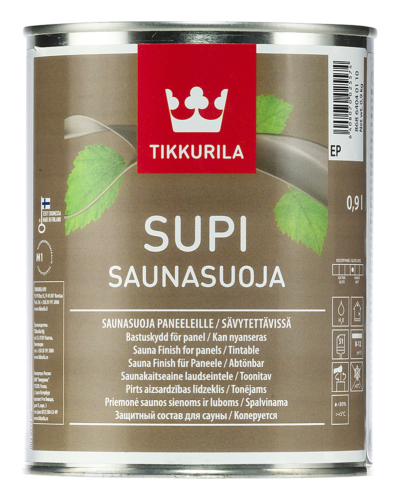 Защитный состав для стен Supi Saunasuoja