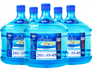 Доставка воды Аква чистая 5 бутылей по 12л.