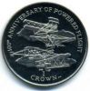 100 лет первого пилотируемого полета 1 крона Остров Мэн 2003