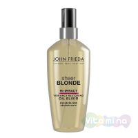 John Frieda Sheer Blonde Hi-Impact Масло-эликсир для восстановления сильно поврежденных волос