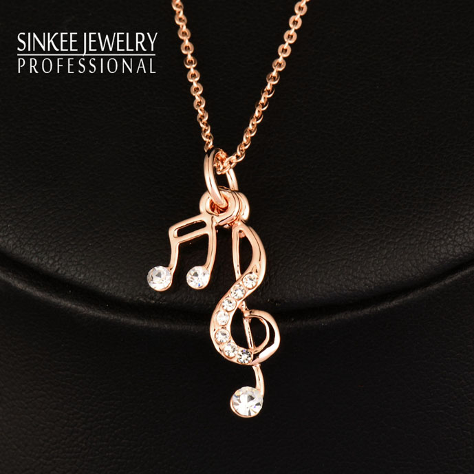 zales music note necklace