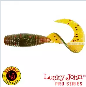 Твистер Lucky John Pro Series J.I.B. TAIL 2" / 51 мм / цвет PA16 / 10 шт