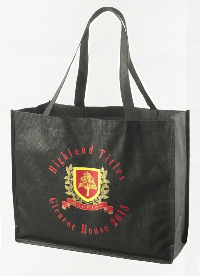 Сувенирная сумка с логотипом Glencoe (100% хлопок)