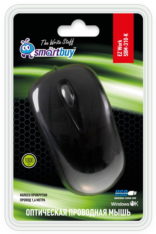 Мышь проводная SmartBuy 310 (black)