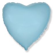 Фигура "Сердце" cветло-голубой, 18", Испания