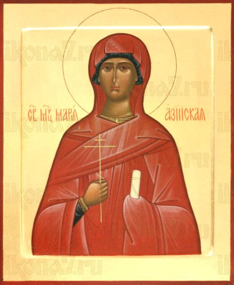 Икона Мария Азийская (рукописная)