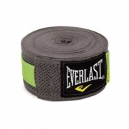 Бинты боксёрские Breathable Everlast 4,55м серые 4458G